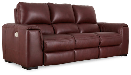 Alessandro Garnet Reclining Sofa and Recliner - Ornate Home