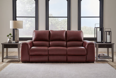 Alessandro Garnet Reclining Sofa and Recliner - Ornate Home