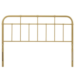 Alessia Gold Metal Full Headboard - Ornate Home