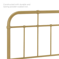 Alessia Gold Metal Full Headboard - Ornate Home