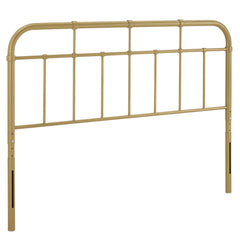 Alessia Gold Metal Full Headboard - Ornate Home