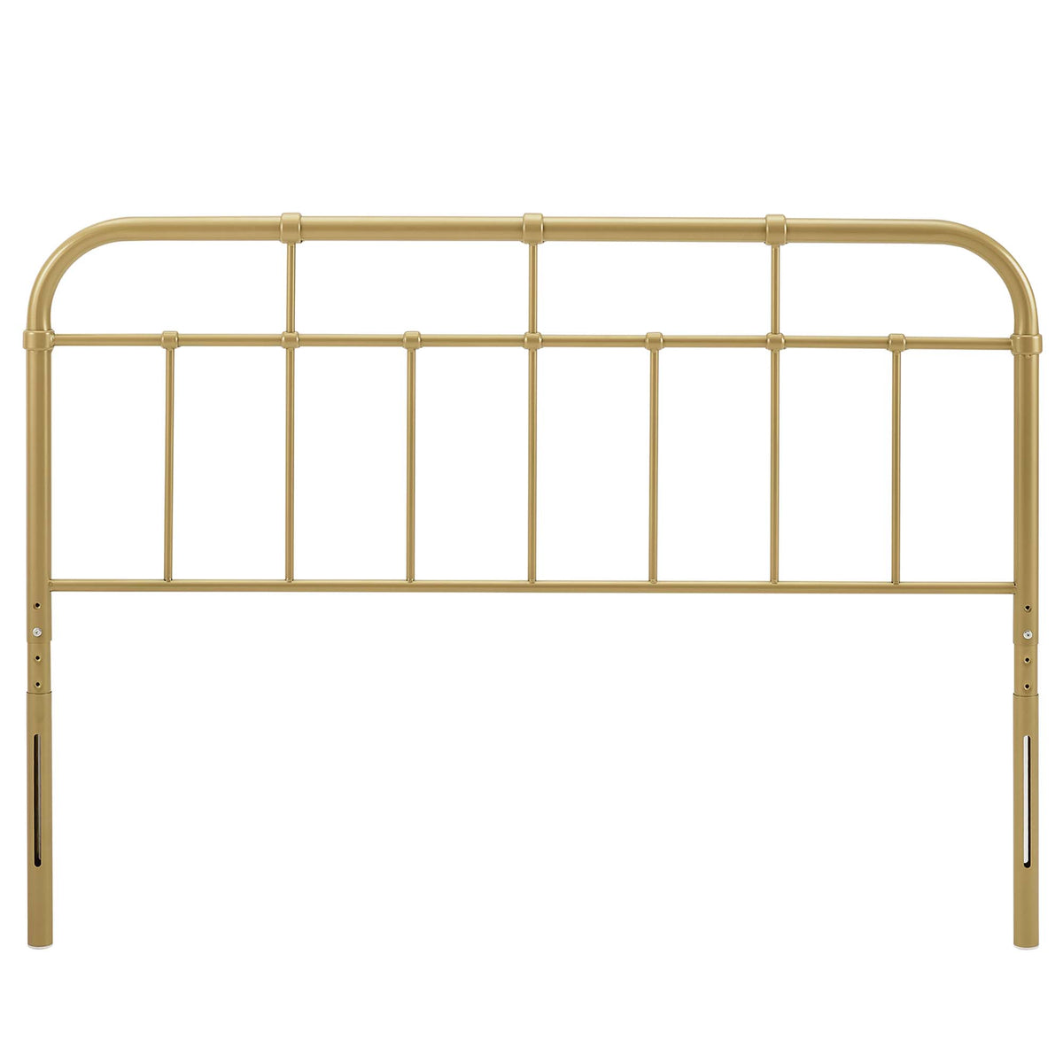 Alessia Gold Metal Twin Headboard - Ornate Home