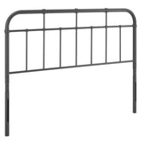 Alessia Gray Metal King Headboard - Ornate Home