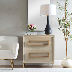 Alessia Light Oak Accent Chest - Ornate Home