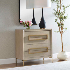 Alessia Light Oak Accent Chest - Ornate Home