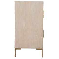 Alessia Light Oak Accent Chest - Ornate Home