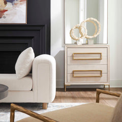 Alessia Light Oak Accent Chest - Ornate Home