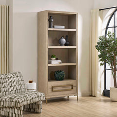 Alessia Light Oak Etagere - Ornate Home