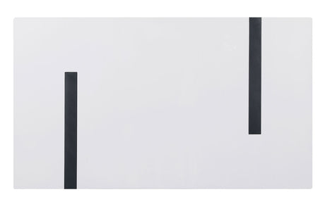 Alessia White/Black 7 Pc. Dining Set - Ornate Home