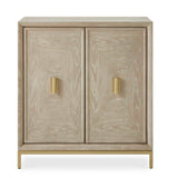 Alessia Woodtone Washed 2 Door Cabinet - Ornate Home