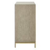 Alessia Woodtone Washed 2 Door Cabinet - Ornate Home