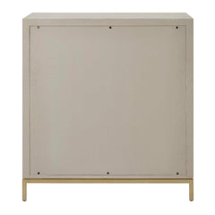 Alessia Woodtone Washed 2 Door Cabinet - Ornate Home