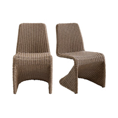 Alesso Brown 5-Piece Standard Height Outdoor Dining Set - Ornate Home