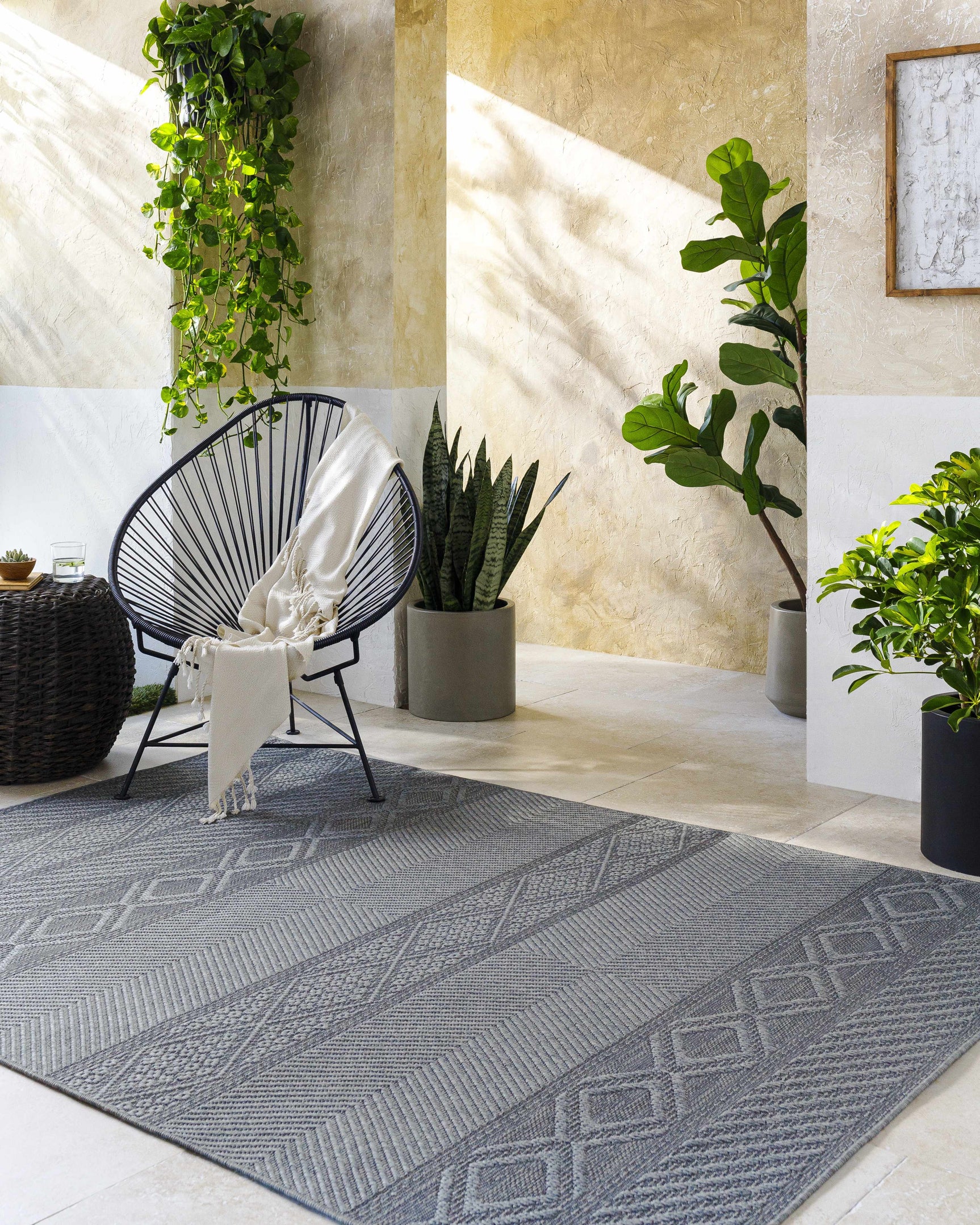 Aletha Outdoor Area Rug - Ornate Home