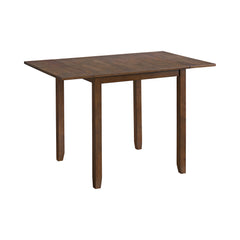 Alex Espresso 3PC Dining Set with Drop Leaf Table - Ornate Home