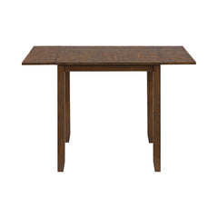 Alex Espresso 3PC Dining Set with Drop Leaf Table - Ornate Home