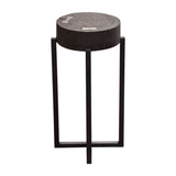 Alex Espresso Accent Table - Ornate Home