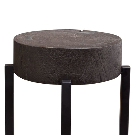 Alex Espresso Accent Table - Ornate Home