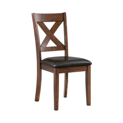 Alex Espresso Dining Side Chair (Set of 2) - Ornate Home