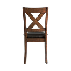 Alex Espresso Dining Side Chair (Set of 2) - Ornate Home