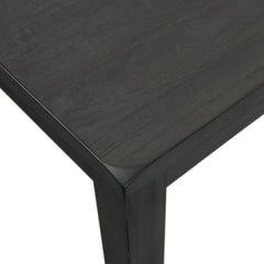 Alex Grey 60" 7PC Counter Set (Grey Table with Black PU Seat) - Ornate Home