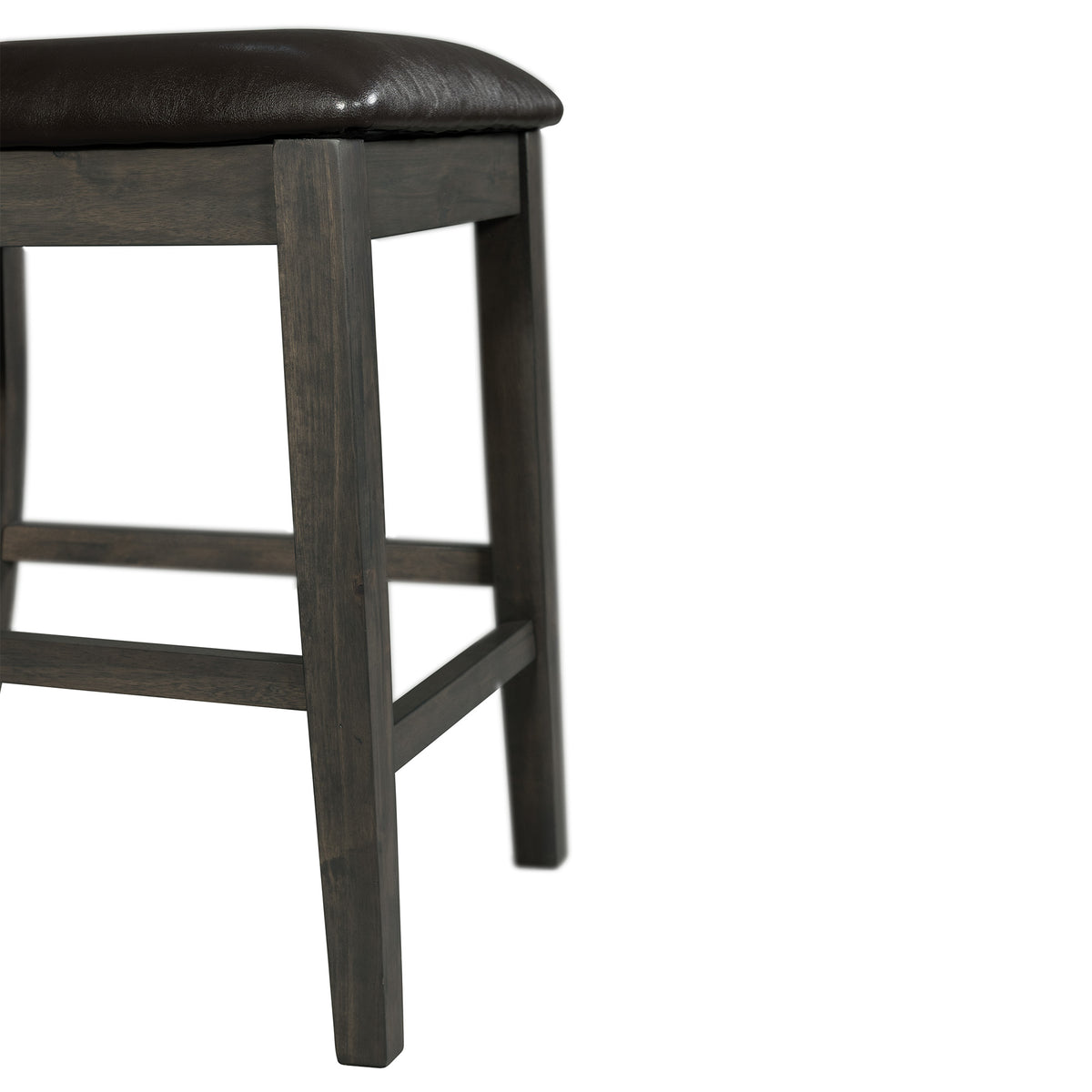 Alex Grey/Black Counter Side Chair (Set of 2) - Ornate Home