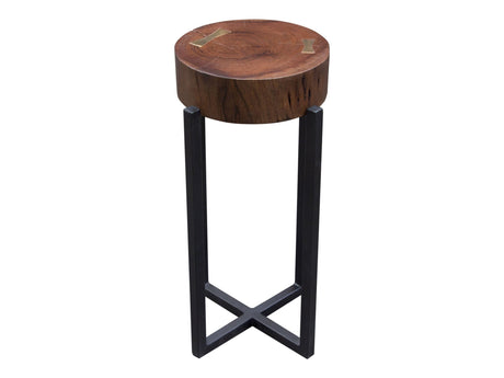 Alex Walnut Accent Table - Ornate Home
