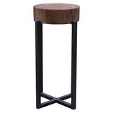 Alex Walnut Accent Table - Ornate Home