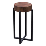 Alex Walnut Accent Table - Ornate Home