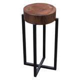 Alex Walnut Accent Table - Ornate Home