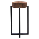 Alex Walnut Accent Table - Ornate Home