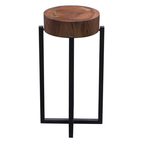 Alex Walnut Accent Table - Ornate Home