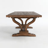 Alexander Brown Dining Table - Ornate Home