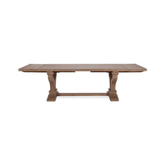 Alexander Distressed Brown Extendable Dining Table - Ornate Home