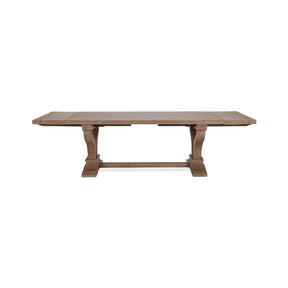 Alexander Distressed Brown Extendable Dining Table - Ornate Home
