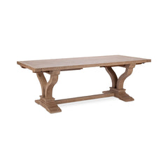 Alexander Distressed Brown Extendable Dining Table - Ornate Home