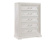 Alexandria Antique White Chest - Ornate Home