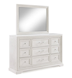 Alexandria Antique White Panel Bedroom Set - Ornate Home