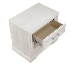 Alexandria Antique White Panel Bedroom Set - Ornate Home