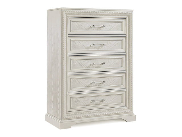 Alexandria Whitewash Chest - Ornate Home
