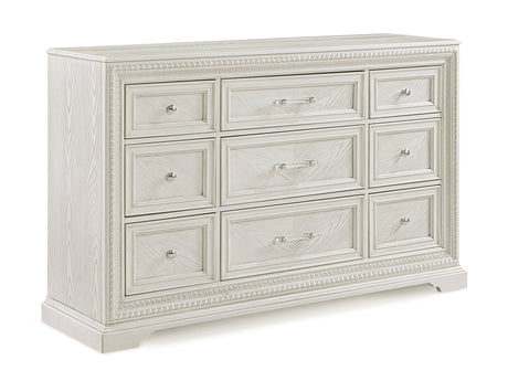 Alexandria Whitewash Dresser - Ornate Home