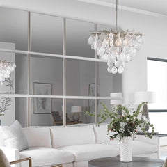 Alexo Silver Square Mirror - Ornate Home