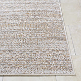 Alezae Beige Outdoor Area Rug - Ornate Home