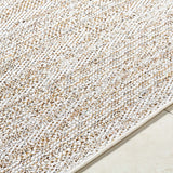 Alezae Beige Outdoor Area Rug - Ornate Home