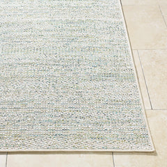 Alezae Ivory Outdoor Area Rug - Ornate Home