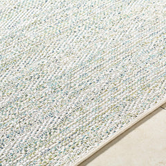 Alezae Ivory Outdoor Area Rug - Ornate Home