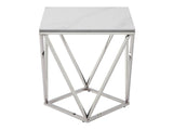 Alfeo Silver End Table - Ornate Home