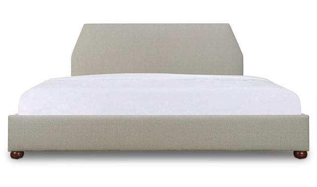 Alfie Green Stripe King Storage Bed - Ornate Home