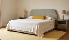 Alfie Green Stripe King Storage Bed - Ornate Home