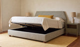 Alfie Green Stripe King Storage Bed - Ornate Home